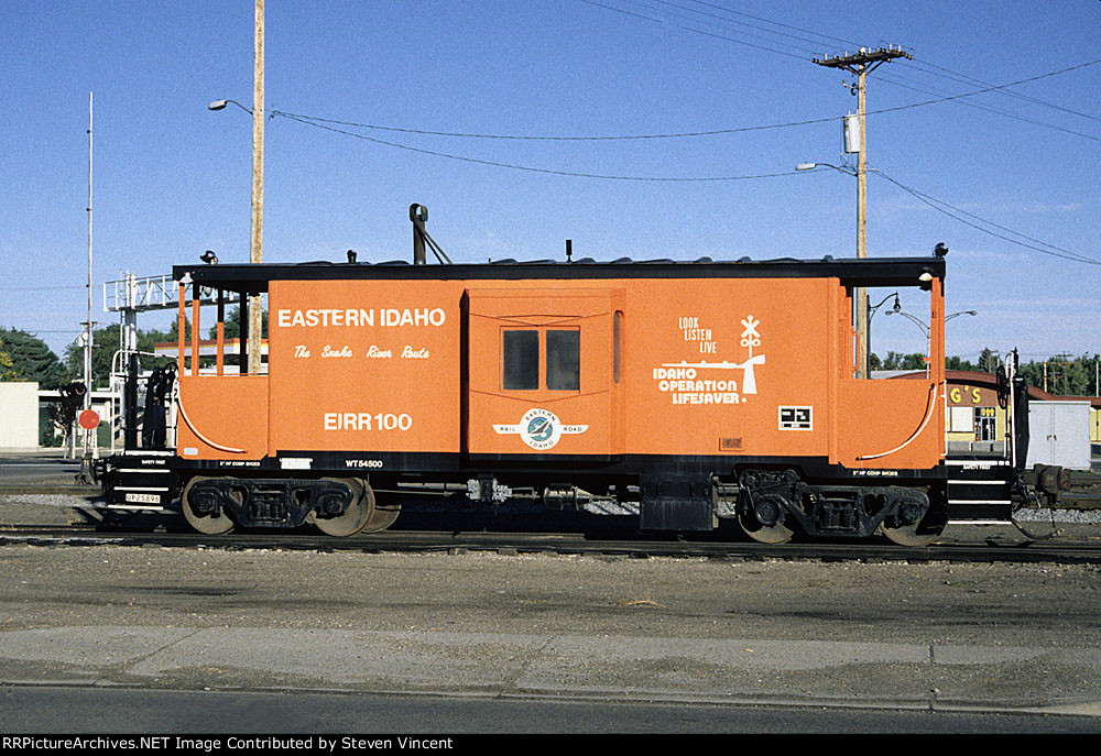 Eastern Idaho caboose EIRR #100